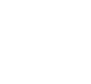 Ein weißes Icon von mehreren Menschen die sich unterstützen als Symbol für Community.